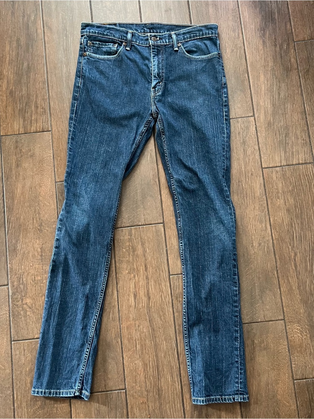 Levi's 511 Slim Fit Straight Leg Jeans Dark Wash 36 x 36